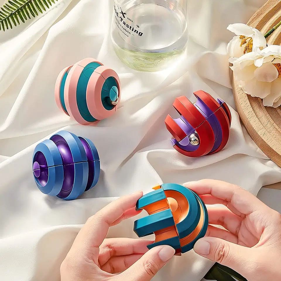 Orbit Ball Cube, Rotating Marble Track Magical Bead Orbit Ball, Fingertip Decompression Infinity Cube Spinner, Fingertip Anti stress Toy Rotating Balls, Anti Stress Sensory Toy, Creative Rotary Finger Track Ball, Fingertip Cube Gyroscope Orbit Ball Cube, Rotating Marble Track Magical Bead Orbit Ball, Fingertip Decompression Infinity Cube Spinner, Fingertip Anti stress Toy Rotating Balls, Anti Stress Sensory Toy, Creative Rotary Finger Track Ball, Fingertip Cube Gyroscope